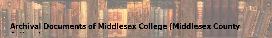 Archival College Documents